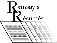 Ramsay's Resumes logo